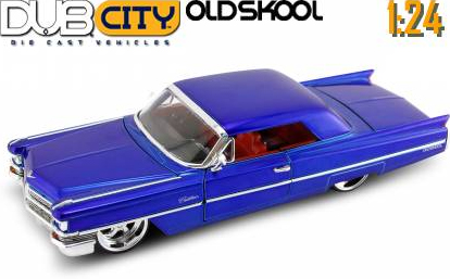 1963 Cadillac - Candy Blue (DUB City) 1/24