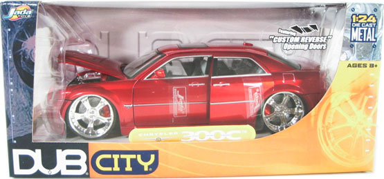 2005 Chrysler 300C - Metallic Red (DUB City) 1/24