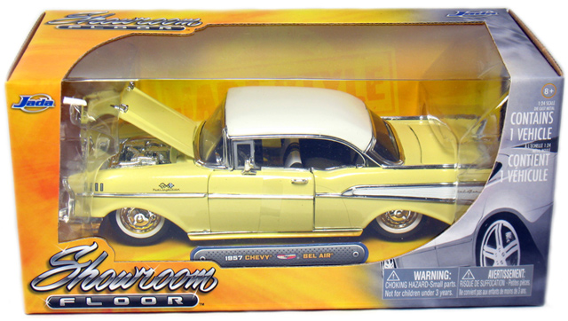 1957 Chevy Bel Air - Beige (Jada Toys Showroom Floor) 1/24