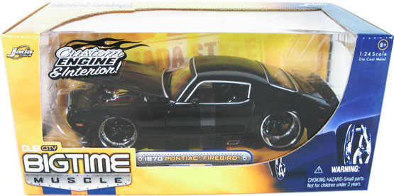 1970 Pontiac Firebird - Black (DUB City Big Time Muscle) 1/24