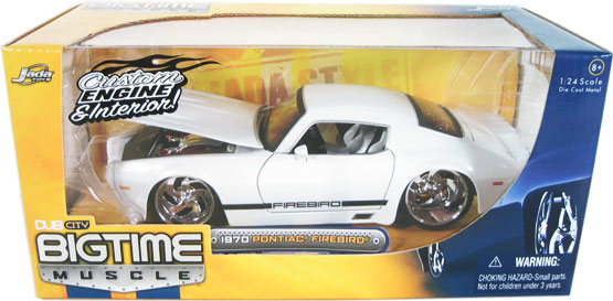 1970 Pontiac Firebird - Pearl White (DUB City Bigtime Muscle) 1/24