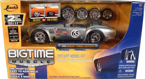 1965 Shelby Cobra 427 S/C Metal Model Kit (DUB City Bigtime Muscle) 1/24