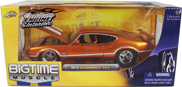 1970 Oldsmobile 442 - Copper (DUB City Bigtime Muscle) 1/24