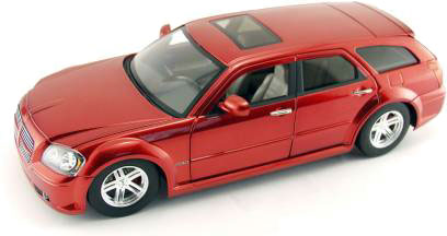 2006 Dodge Magnum R/T Showroom Floor - Red (DUB City) 1/18