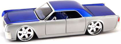 1963 Lincoln - Silver w/ Blue (DUB City) 1/24