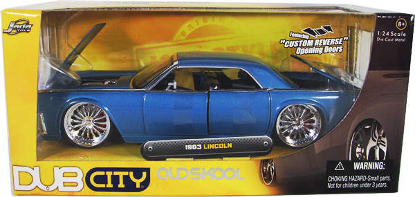 1963 Lincoln Continental - Blue (DUB City) 1/24