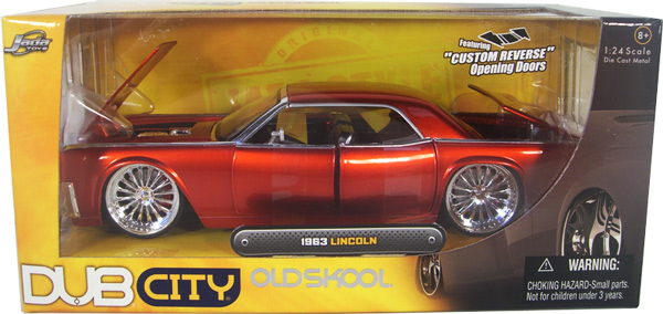 1963 Lincoln Continental - Red (DUB City) 1/24
