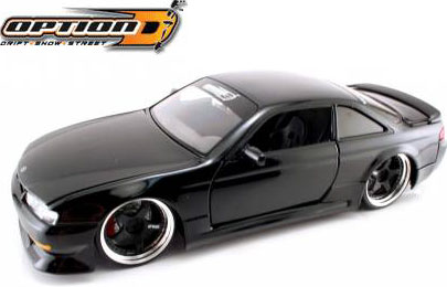 1998 Nissan 240SX (S-14) - Black (Option D) 1/24