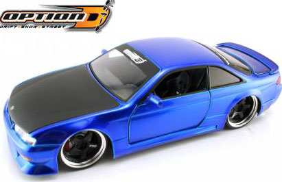 1998 Nissan 240SX (S-14) - Blue (Option D) 1/24