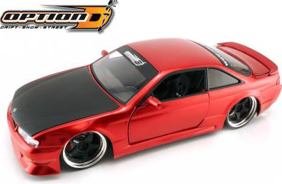 1998 Nissan 240SX (S-14) - Candy Red (Option D) 1/24