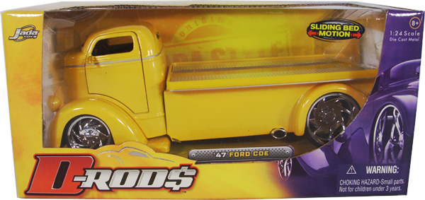 1947 Ford COE Truck - Yellow (D-Rods) 1/24