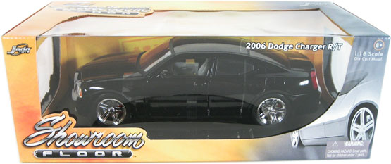 Dodge Charger R/T Showroom Floor - Black (DUB City) 1/18