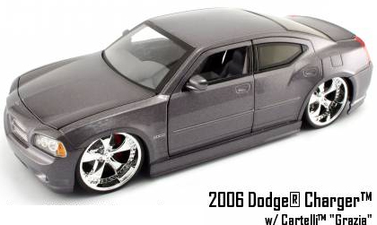 Dodge Charger R/T - Charcoal Grey (DUB City) 1/24