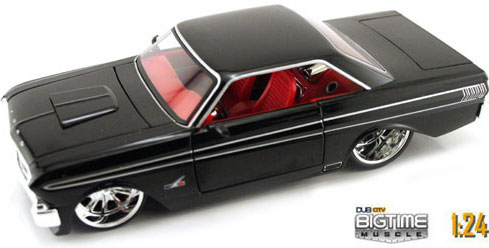 1964 Ford Falcon - Primer Black (DUB City Bigtime Muscle) 1/24