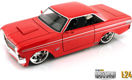 1964 Ford Falcon - Flat Red (DUB City Bigtime Muscle) 1/24