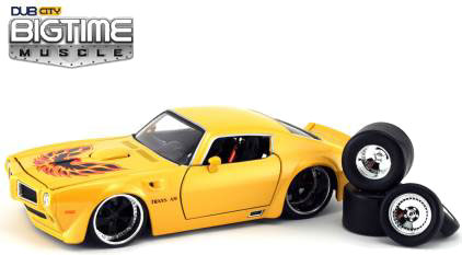 1972 Pontiac Firebird Trans Am - Yellow (DUB City Bigtime Muscle) 1/24