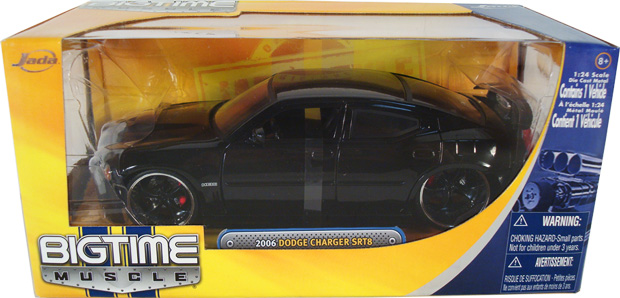 Dodge Charger SRT8 Hemi - Black (DUB City Bigtime Muscle) 1/24