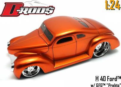 1940 Ford Coupe - Copper (D-Rods) 1/24