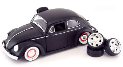 1959 VW Beetle - Primer Black (DUB City Old Skool) 1/24