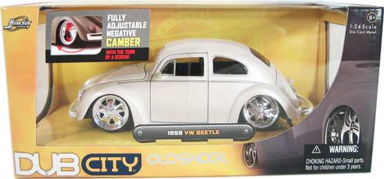 1959 VW Beetle - White (DUB City) 1/24