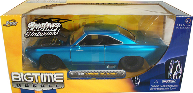 1969 Plymouth Roadrunner - Sky Blue (DUB City Bigtime Muscle) 1/24
