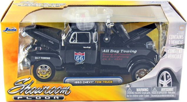 1953 Chevy Tow Truck - Black (Jada Toys) 1/24