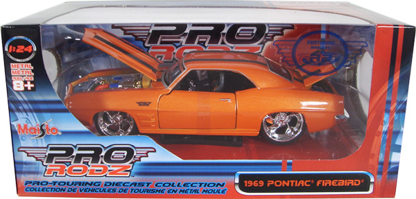 1969 Pontiac Firebird - Orange (Maisto Pro-Rodz) 1/26