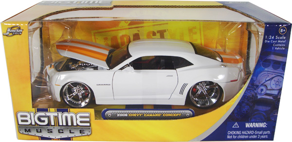 2006 Chevy Camaro Concept - White (DUB City) 1/24