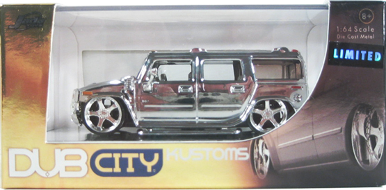 Hummer H2 - Limited Edition Chrome (DUB City) 1/64