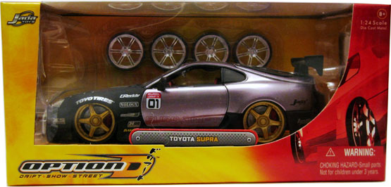 Toyota Supra - Candy Lavender (Jada Toys Option D) 1/24