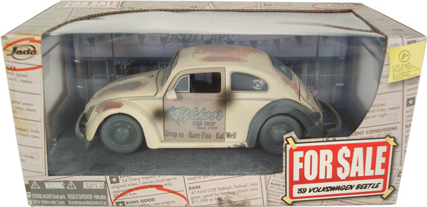 1959 VW Beetle "Wahoo's Fish Taco" (Jada Toys For Sale) 1/24