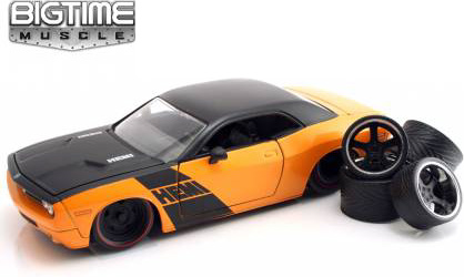 Dodge Challenger Concept - Orange (DUB City Bigtime Muscle) 1/24