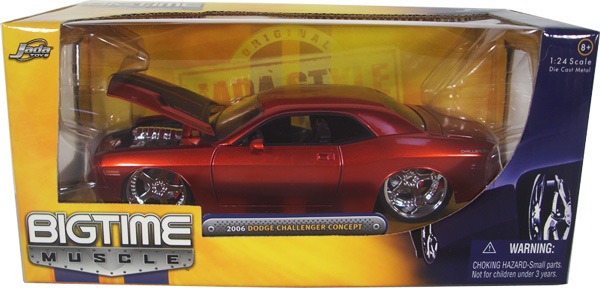 Dodge Challenger Concept - Red (DUB City Bigtime Muscle) 1/24