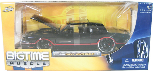 1986 Chevy Monte Carlo - Black (DUB City Bigtime Muscle) 1/24