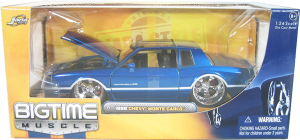 1986 Chevy Monte Carlo - Blue (DUB City Bigtime Muscle) 1/24