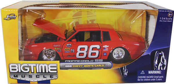 1986 Chevy Monte Carlo SS Race Version - Red (DUB City Bigtime Muscle) 1/24