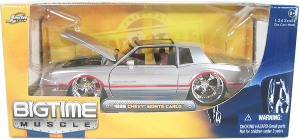 1986 Chevy Monte Carlo - Silver (DUB City Bigtime Muscle) 1/24