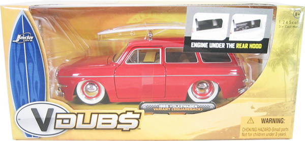 1965 VW Variant Squareback - Red (V-Dubs) 1/24