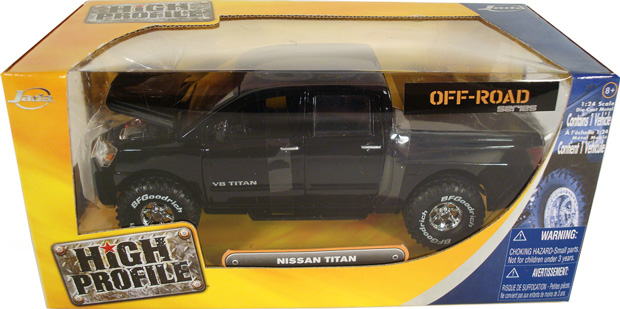 2006 Nissan Titan Pickup - Black (DUB City) 1/24