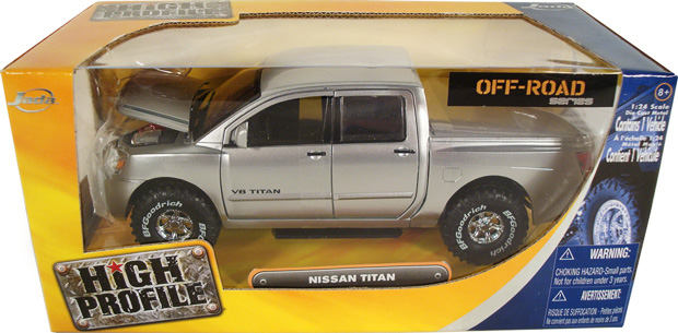 2006 Nissan Titan Pickup - Silver (DUB City) 1/24