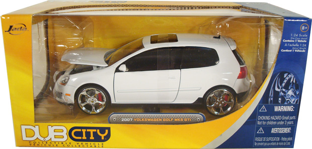 2007 VW Golf Mk5 GTi - White (DUB City) 1/24