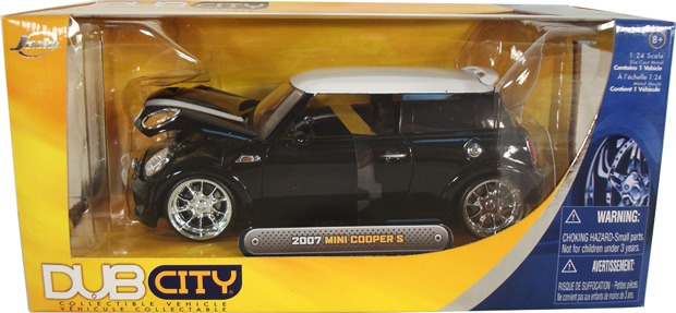 2007 Mini Cooper S - Black (DUB City) 1/24