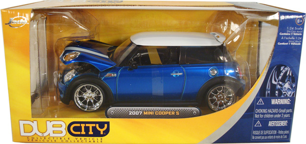2007 Mini Cooper S - Blue (DUB City) 1/24