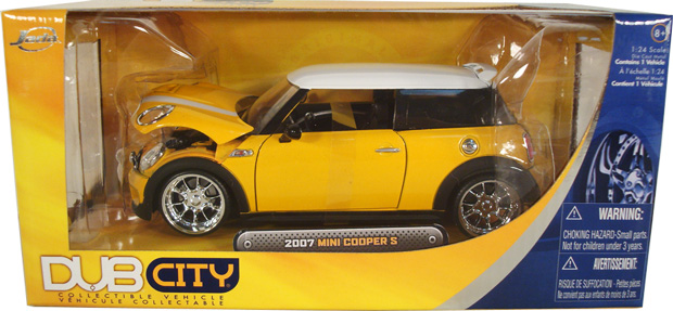 2007 Mini Cooper S - Yellow (DUB City) 1/24