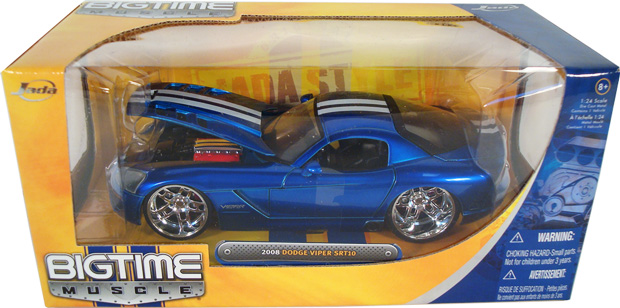 2008 Dodge Viper SRT10 - Candy Blue (DUB City Bigtime Muscle) 1/24