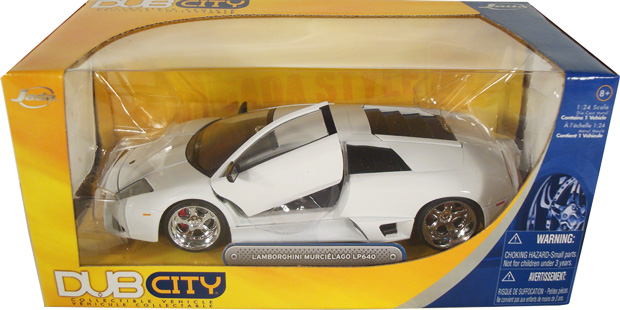 Lamborghini Murcielago LP640 - White (DUB City) 1/24