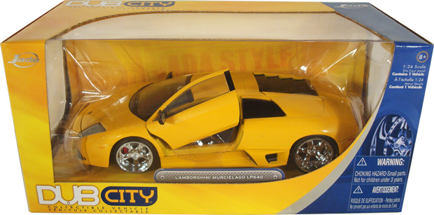 Lamborghini Murcielago LP640 - Yellow (DUB City) 1/24