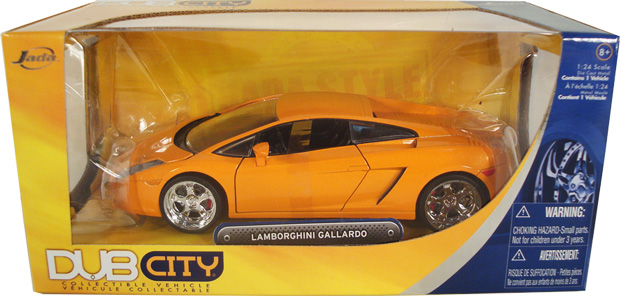 Lamborghini Gallardo - Orange (DUB City) 1/24 diecast car scale model