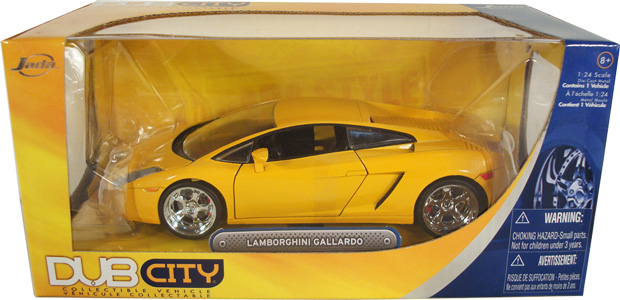 Lamborghini Gallardo - Yellow (DUB City) 1/24
