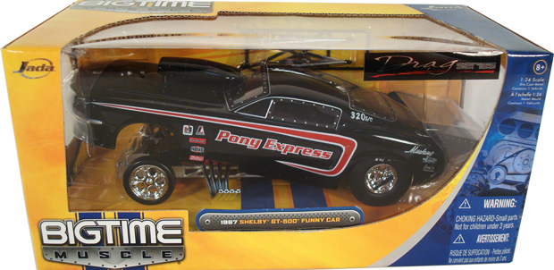 1967 Shelby Mustang GT-500 Funny Car - Black (DUB City Bigtime Muscle) 1/24
